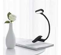 RiToEasysports Music Score Light LED Desk Lamp, 360 Angle Adjustable with Clamp, 3 Brightness Modes Rechargeable Portable Lamp for Piano Sheet Music Book Reading