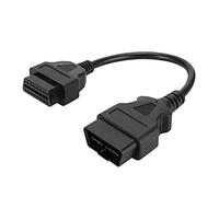 RiToEasysports OBD 16Pin Diagnostic Extension Cable, Male to Female OBD Adapter Connector, Universal 0./0.98ft,D: Precision Engineering, Factory Quality, Long-lasting Durability, Easy