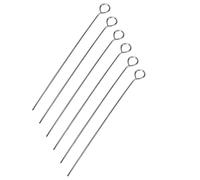 RiToEasysports Pack of 50 Inoculation Loops for Laboratory Bacterial Cultures, Microbiological Applications for Cell Microbiology and Scientific Experiments, Nichrome