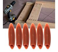 RiToEasysports Pocket Hole -Jig -Plug Strong Plastic Plugs 100PCs for Wooden Work Tool Accessories (Red)