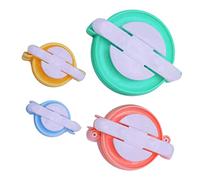 RiToEasysports Pom Pom Maker Set Craft Project for Wool Yarn Knitting - Versatile Pompom Makers Kit - Simple to Use for Plush Handicrafts Ideal As a Small [4 Sizes Best for Beginners