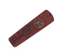 RiToEasysports Portable Wooden Kazoo Flute Guitar Ukulele Accompaniment Harmonica for Outdoor Enthusiasts (Rosewood)