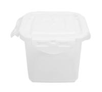 RiToEasysports PP Food Grade Sealed Container, 650ML Food Storage Box for Mousse Layer Cake Tiramisu Ice Cream