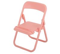 RiToEasysports Practical Phone Holder Portable Mobile Phone Holder Made of TPR Material for Watching Videos, Reading, Video Chatting or Browsing the Internet (Pink)