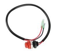 RiToEasysports Pusher Button Without Button for the Resistant Start -up Switch for Engine for the Sea Boat, Round Switch with 45 Cm Thread, ABS Material