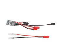 RiToEasysports RC 30A Brushed ESC, 2 Way Electronic Speed Controller with Brake Function for 030 050 180 370 Brushed Motor, Compatible with 1/16 1/18 /24 Scale Car and Boat