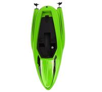 RiToEasysports RC Boat, Fast Remote Control 2.4GHZ 4 Channel Dual Motor ABS Plastic Hull with 80m, for Adults Kids 8+ (Green)