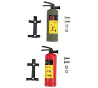 RiToEasysports RC Car Simulated Fire Extinguisher, Mini Decorative Accessory with Realistic Design for AXIAL SCX10 WPL MN RC Car