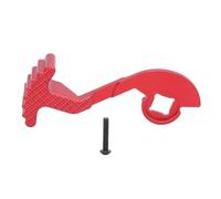 RiToEasysports RC Controller Transmitter Steering Wheel Triggers, Ergonomic One Handed Control Adapter for Fine Tuning Capabilities (Red)