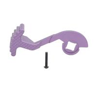 RiToEasysports RC Controller Transmitter Steering Wheel Triggers, Ergonomic One Handed Control Adapter for Fine Tuning Capabilities (Purple)