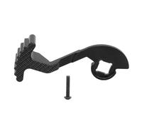RiToEasysports RC Controller Transmitter Steering Wheel Triggers, Ergonomic One Handed Control Adapter for Fine Tuning Capabilities (Black)