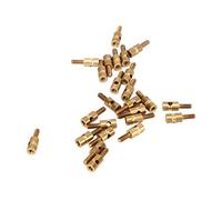 RiToEasysports RC Model Pushrod Linkage Stopper, 1.5mm Interface Brass Quick Adjust Connector Replacement Part for Ship Models RC Aircraft Helicopters