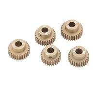 RiToEasysports RC Motor Gear, 48DP 0.53M 5mm RC Motor Gear with Fixed Screw Hole Motor Pinion Gear for 1/10 RC Model Car