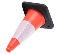 RiToEasysports RC Road Cone, Reflective Traffic Cone for RC Car Training Simulation Decoration, with ABS Plastic Material, Fit for HSP HPI AXIAL (Red)