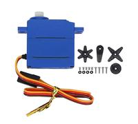RiToEasysports RC Servo, 23G Metal Gear Servo Motor with IP67 Rainproof Digital Control, 7.5kg Cm Torque 4.8 to 7.4V for RC Car Robot Arm Model Aircraft