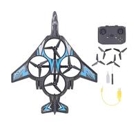 RiToEasysports Remote Control Airplane,Foam 2.4GHz RC Airplane Quadcopter Helicopter with Gravity Sensing 360 Degree Roll for Adults & Kids