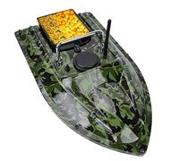 RiToEasysports Remote Control Fishing Bait Boat with 600m Range and LED | Sturdy ABS+stainless Steel Hull, , 1.5kg Bait Capacity, 5200mAh Battery for 3h Standby