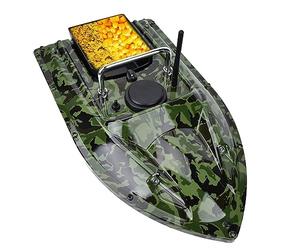 RiToEasysports Remote Control Fishing Bait Boat with 600m Range and LED | Sturdy ABS+stainless Steel Hull, , 1.5kg Bait Capacity, 5200mAh Battery for 3h Standby