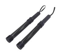 RiToEasysports Ropeless Battle Ropes, 2Pcs Portable Fitness Equipment with Adaptive Spring for Home Gym, Full Body Workout for Men and Women, TPE+Spring Steel Material