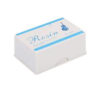 RiToEasysports Rosin for Violin Viola Cello, with Brush Cleaning Tool, Low Dust High Viscosity for Steel Strings (Red)