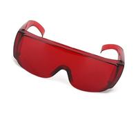 RiToEasysports Safety Glasses Protective Eyewear for 405-1064nm Wavelength, Enhanced Light Filter for Engraving and Industrial Use, Comfortable Fit with Stylish Box/Cover (Red)
