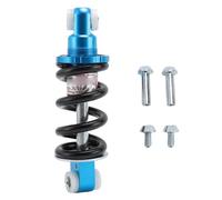 RiToEasysports Scooter Shock Absorbers Spring, 125mm Adjustable Hydraulic Coil Spring with 75mm Length 45mm Travel for 50cc 70cc 90cc 110cc 125cc Dirt Bike ATV (Blue)