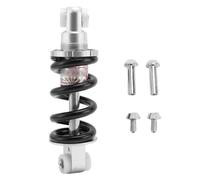 RiToEasysports Scooter Shock Absorbers Spring, 125mm Adjustable Hydraulic Coil Spring with 75mm Length 45mm Travel for 50cc 70cc 90cc 110cc 125cc Dirt Bike ATV (Black)