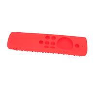 RiToEasysports Silicone Shockproof for Fire TV Stick Lite, Skin Friendly Remote Protector Case for Pets and Kids, Washable Remote Control Cover for Better Protection, with Lanyard for Easy Grip (Red)