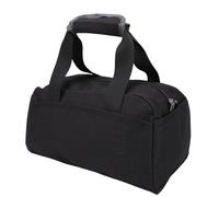 RiToEasysports Small Gym Bag Black Polyester Gym Duffle Bag 14 X 7.87 X 7.87 in Lightweight Tear Proof Multiple Pockets Adjustable Shoulder Strap for Workout Travel Swimming Carry On