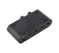 RiToEasysports Small Headphone Amplifier -Stereo -stereo Audio 3 Outputs in Aluminum ABS Dual OP