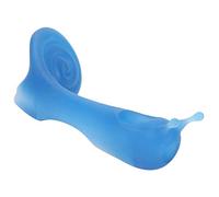 RiToEasysports Snail Shaped Silicone Violin Bow Holder, Soft Sturdy Material, for Beginners, Elegant Design, Muscle Memory Training, Portable and Lightweight, Ideal for Correct Bow Holding (Blue)