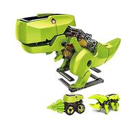 RiToEasysports Solar Dinosaur Building Toys for Kids, DIY Assembled