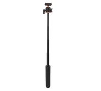 RiToEasysports Sport Camera Tripod, Ball Head 360 Degree Rotation Selfie Stick Tripods Extendable Stand, Lightweight Design, Cold Shoe Port, Magnetic Arrow Storage Case, All Metal Ball Head