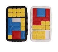 RiToEasysports Super Slide Games Light Weight Brain Teaser Sliding Puzzle for Kids Adults 12.2x19.7cm Fun Logic Game