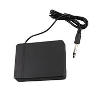 RiToEasysports Sustain Pedal, 6.35mm Single Pedal Controller for Electronic Keyboard Piano, with Anti-Slip Bottom and Post-Step Structure