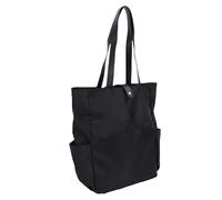 RiToEasysports Tennis Racket Bag, Polyester Thickened Badminton Tote with 2 Side Pockets for Tennis Badminton Table Rackets, Spacious Compartment & Padded Protection, 40x30x13.5cm Sports (Black)