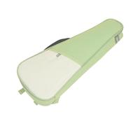 RiToEasysports Thickened Cotton Padded Adjustable Ukulele Bag for 23 Inch Small Guitar, Dark Green (Green)