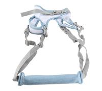 RiToEasysports Toddler Walking Harness, Breathable Adjustable Anti Lost Strap with Fall Prevention for Kids Learning Walker (Light Blue)