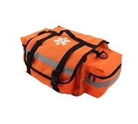RiToEasysports Trauma Bag First Responder Bag Emergency Medical Kit with Double-Headed Zipper Reflective Shoulder Straps Adjustable Padded for Outdoor Home Emergencies