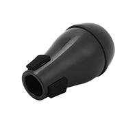 RiToEasysports Trumpet Mute, ABS Material Compact Lightweight Silencer with Professional Tuning for Music Enthusiasts Practice Performance (Black)