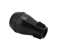 RiToEasysports Trumpet Mute, Professional ABS Silencer for All Ranges Tuning, Lightweight Compact Design, with Durable Construction for Music Enthusiasts Practice and Warm Up (Black)
