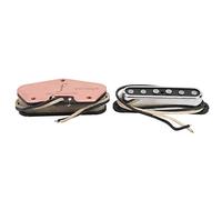 RiToEasysports Two-pack Alnico 5 Vintage Pickup Set for Tele Telecaster Electric Guitar, Enamelled Magnet Wire, Retro Sound for Concerts and Music Studios