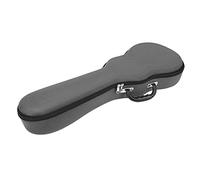 RiToEasysports Ukulele Case Bag Backpack for 23/24in - Sturdy and Portable Carrying Box with Reinforced Handles - Ideal for Travel and Storage Made of Polyester Fabric (23/24 inch gray)