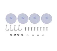 RiToEasysports UltraThin Acrylic DIY Panel and Tilted Shell Replacement Kit for Classic Games