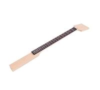 RiToEasysports Unfinished Maple Wood Guitar Neck with Rosewood Fretboard, DIY 3 or 4 Strings Cigar Box Guitar Part