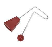 RiToEasysports Vibraslap, Percussion Instrument for Kids, Premium Maple and Metal Material, Glossy Edge, Crisp Sound, Stimulates Hand Eye Coordination, with Easy to Play Design, for Early