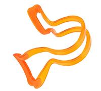 RiToEasysports Violin Bow Collimator, Straightness Corrector Training Tool with Imported Silicone Gripping Feet, for 1/4 1/8 /10 Violins to Improve Bowing Action (Orange)