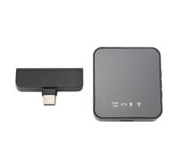 RiToEasysports Wearable Wireless Lapel Microphone,Mini Microphone Clear Audio Live Monitoring for Record Interview,Vlogs,YouTube,Tiktok Type C
