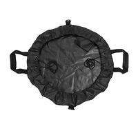 RiToEasysports Wetsuit Changing Mat, Waterproof Oxford Cloth Surfing Beach Pad with Shoulder Strap and Internal Pocket, for Swimming, Surfing, Fishing and Outdoor Activities (Black)
