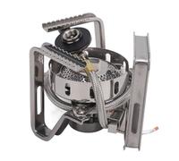 RiToEasysports Windproof Camping Stove, 3240W High Power Swirling Mystical/Fantasy Portable Backpacking Gas Stove Burner, Ultra Compact and Portable, Built in Electronic Lighter, Universal Cookware